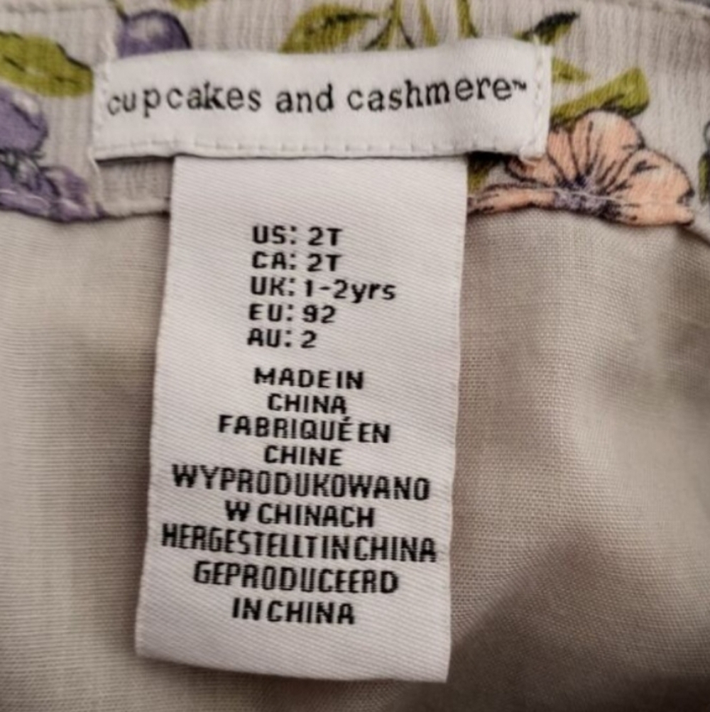 Cupcakes & Cashmere, Gymboree Multicolor Floral Girls Dress Bundle Sz.2T EUC. - Picture 6 of 9